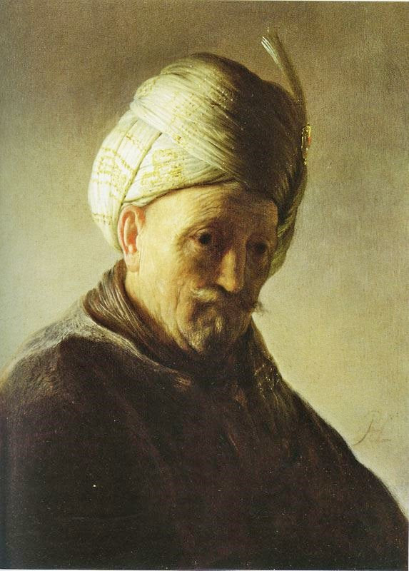 Old Man With Turban by Rembrandt van Rijn