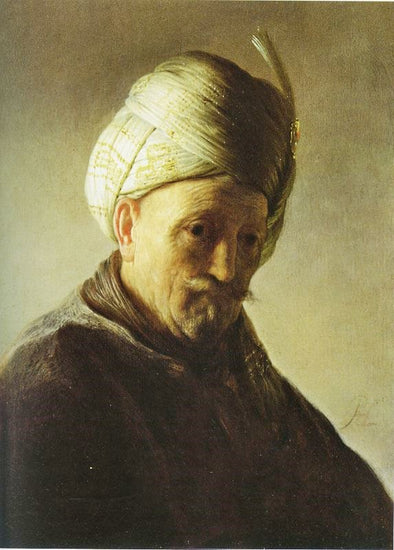 Old Man With Turban by Rembrandt van Rijn