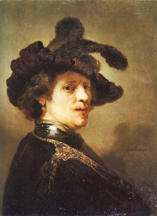 Self Portrait, 1636 by Rembrandt van Rijn