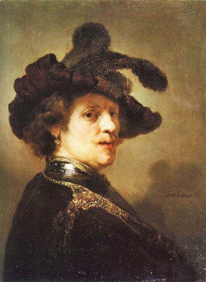 Self Portrait, 1636 by Rembrandt van Rijn