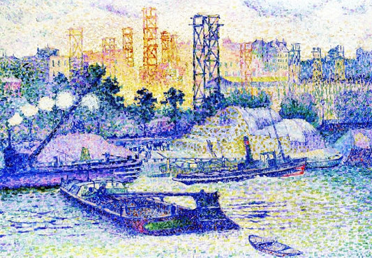 Quai De Passy by Henri Edmond Cross