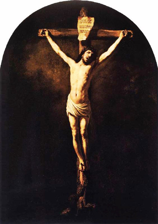 Christ On The Cross by Rembrandt van Rijn