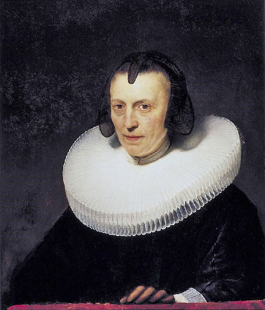 Portrait Of Aletta Adriaensdr. by Rembrandt van Rijn