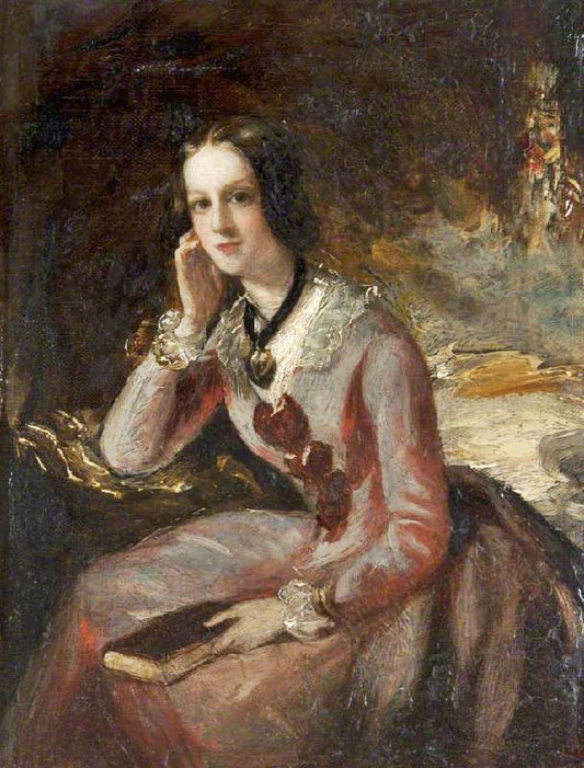 Charlotte Hope Scott, Granddaughter Of Sir Walter Scott by Sir Francis Grant P.R.A.