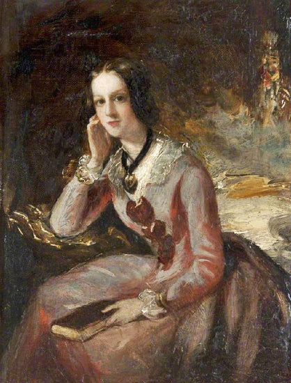 Charlotte Hope Scott, Granddaughter Of Sir Walter Scott by Sir Francis Grant P.R.A.