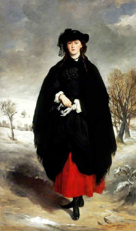 Anne Emily Sophia Grant, Mrs William Markham by Sir Francis Grant P.R.A.