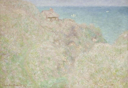 Les Falaises De Varengeville (Cliffs At Varengeville) by Claude Oscar Monet