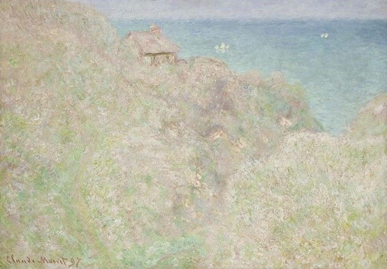Les Falaises De Varengeville (Cliffs At Varengeville) by Claude Oscar Monet