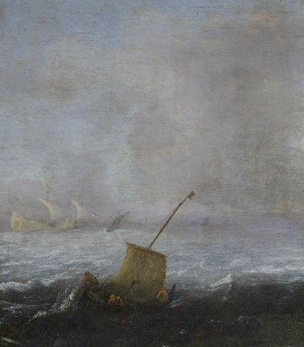 Rough Seas by Willem van de Velde