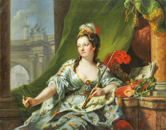 The Nine Muses - Melpomene (Tragedy) by Johann Heinrich Tischbein the Elder