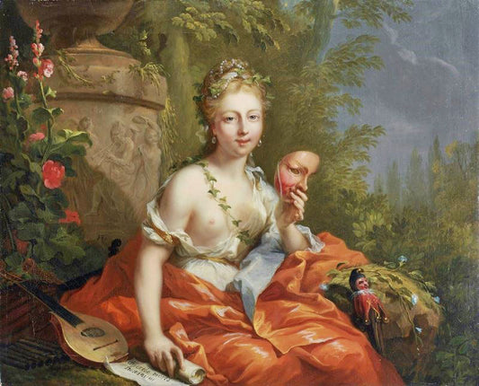 The Nine Muses - Thalia (Comedy) by Johann Heinrich Tischbein the Elder