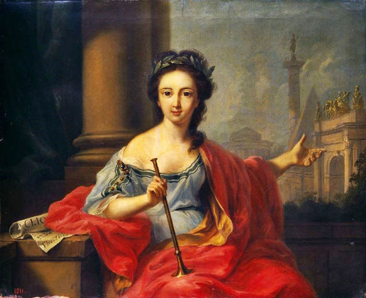 The Nine Muses - Clio (History) by Johann Heinrich Tischbein the Elder