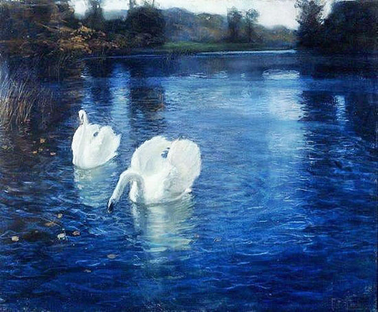 Northern Light, Sweden by Fritz Thaulow