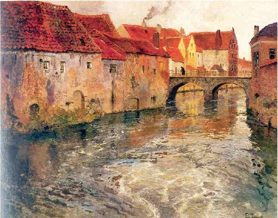 Antwerp by Fritz Thaulow