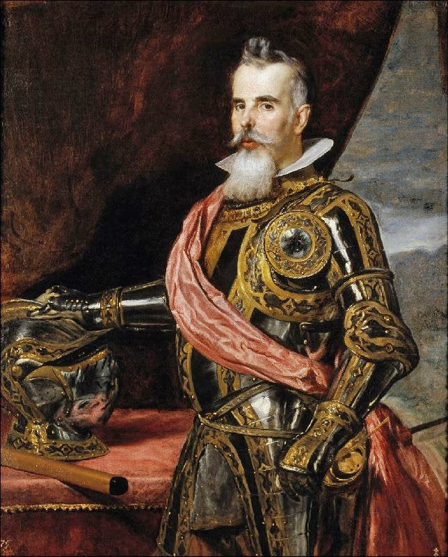 Juan Francisco De Pimentel, Tenth Count Of Benevente by Diego Velázquez
