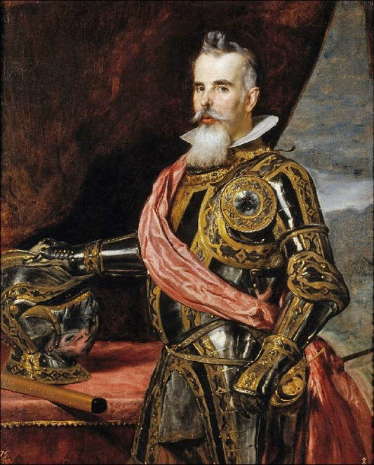 Juan Francisco De Pimentel, Tenth Count Of Benevente by Diego Velázquez