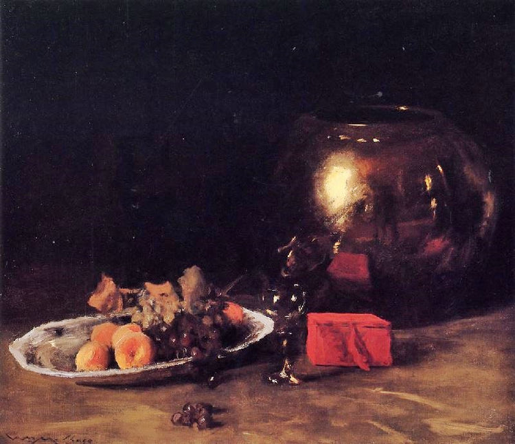 The Big Brass Bowl by William Merritt Chase
