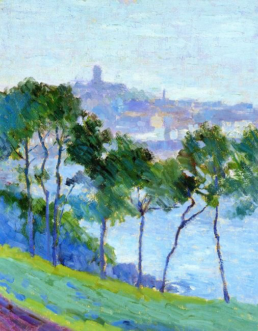 Harbor View by Bernhard Gutmann