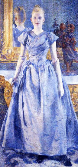 Portrait Of Alice Sèthe by Theo van Rysselberghe