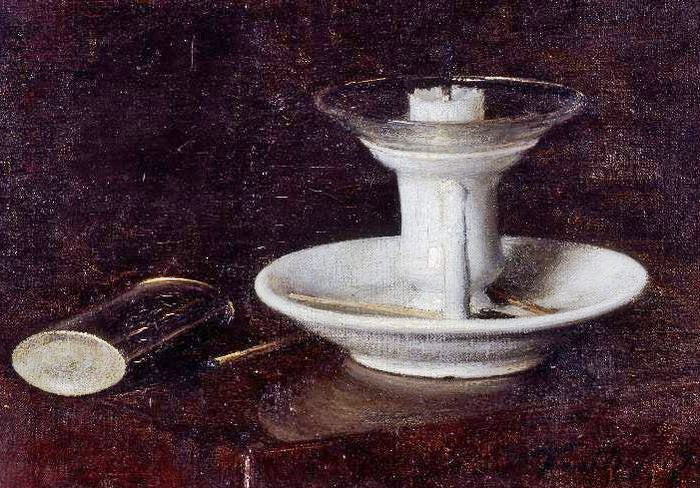WHITE CANDLESTICK