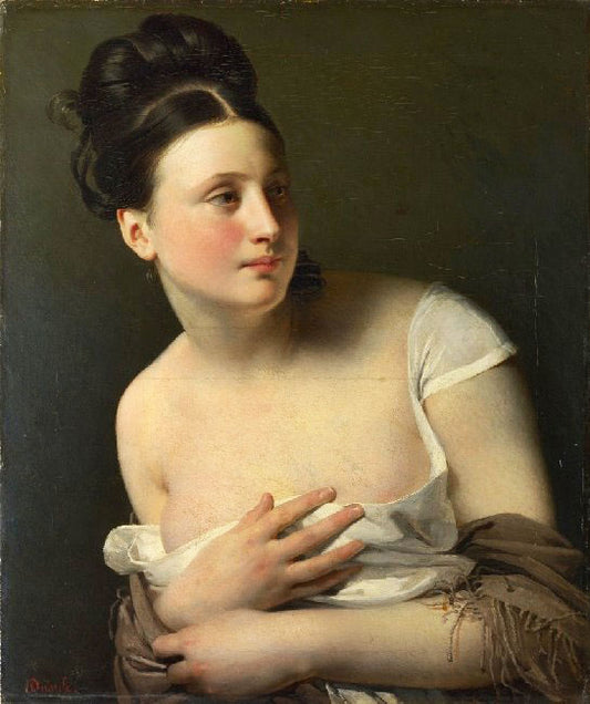 The Surprise by Claude Marie Paul Dubufe