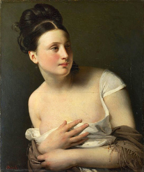 The Surprise by Claude Marie Paul Dubufe