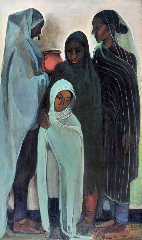 Hill Women by Amrita Sher-Gil