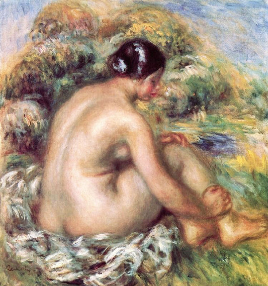 Bather, 1915 by Pierre Auguste Renoir