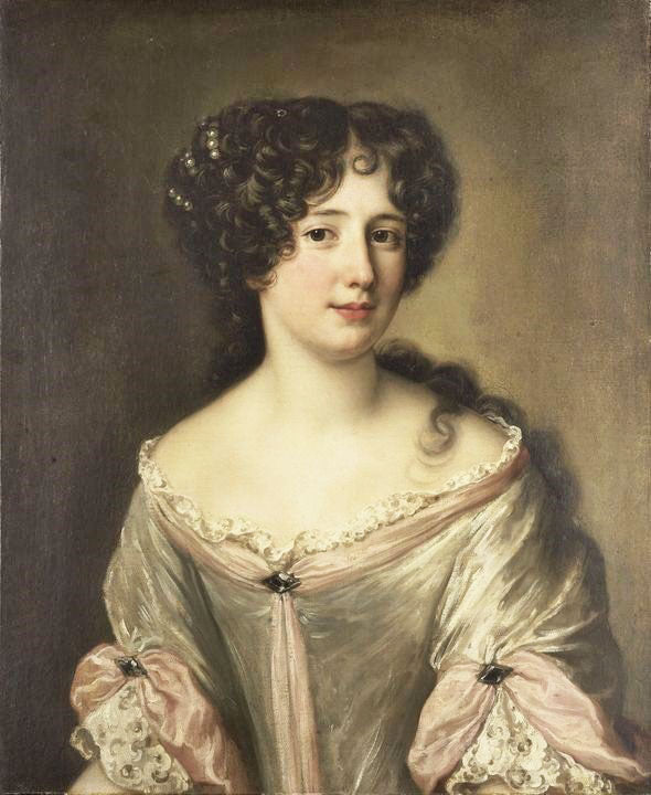 Portrait Of Maria Mancini, Duchess Of Bouillon by Jacob Ferdinand Voet