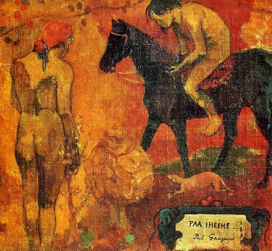 Faa Iheihe- Also Known As Tahitian Pastoral) by Paul Gauguin