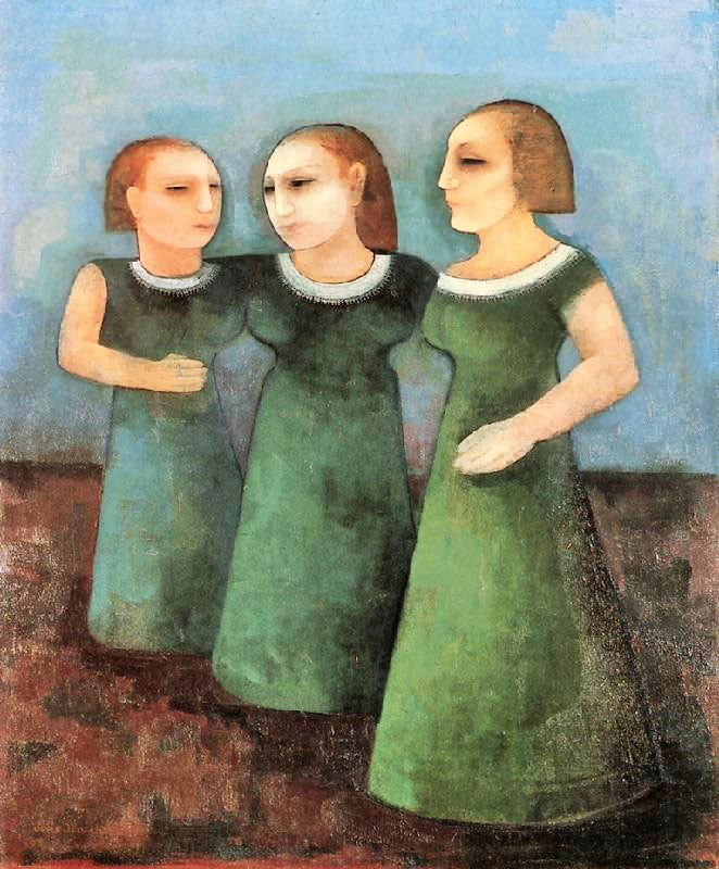 Three Women by Felix Nussbaum