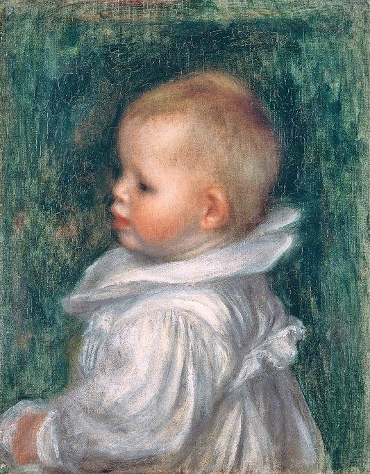 Portrait Of Claude Renoir by Pierre Auguste Renoir