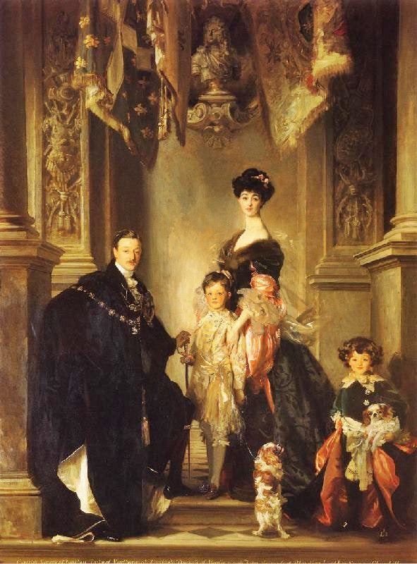 The Marlborough Family by John Singer Sargent