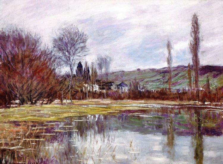 Spring At Vétheuil by Claude Oscar Monet