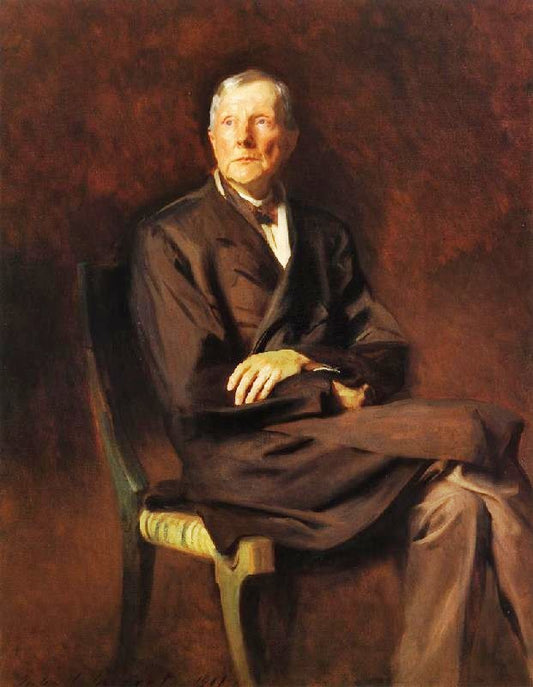 John D. Rockefeller by John Singer Sargent