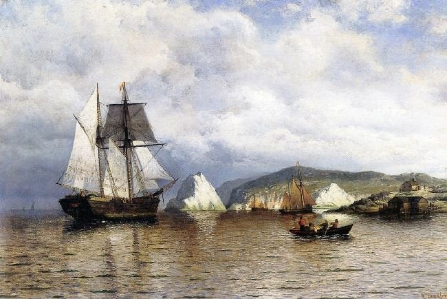 ENTERING HARBOR, COAST OF LABRADOR