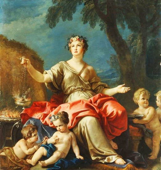 The Personifications Of Asia by Guillaume Thomas Taraval