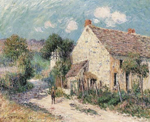 Paysage De Seine Et Oise by Gustave Loiseau