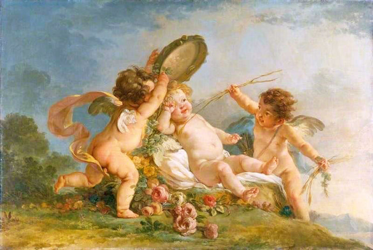 The Waking Of Cupid by Hugues Taraval