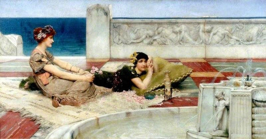 Love In Idleness by Sir Lawrence Alma-Tadema