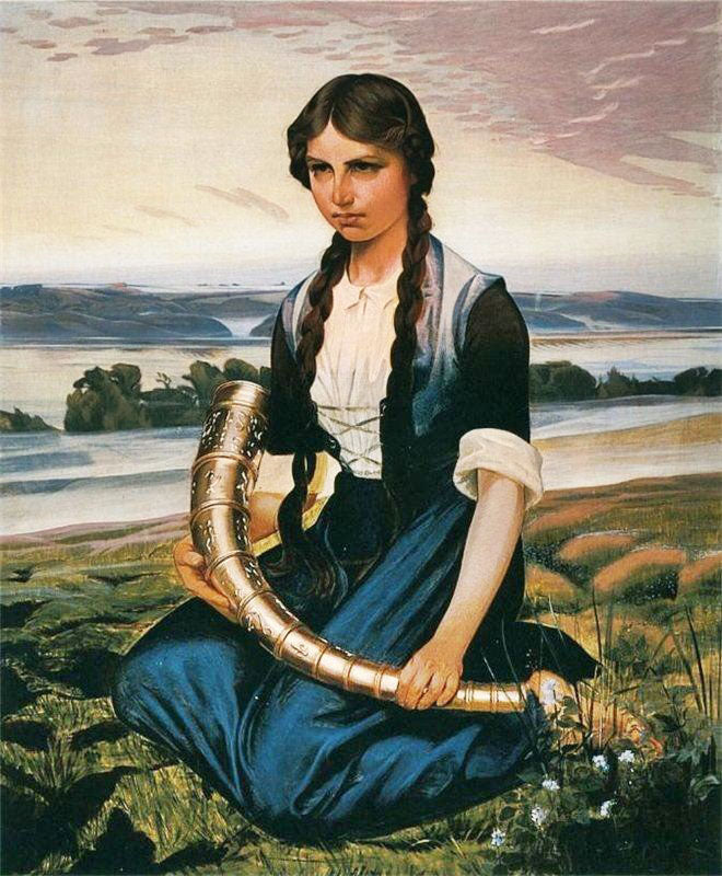 THE GIRL WHO FINDS THE GOLD HORN