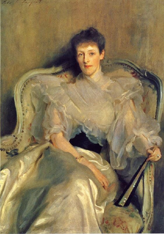 Mrs. Ian Hamilton, Jean Muir by John Singer Sargent