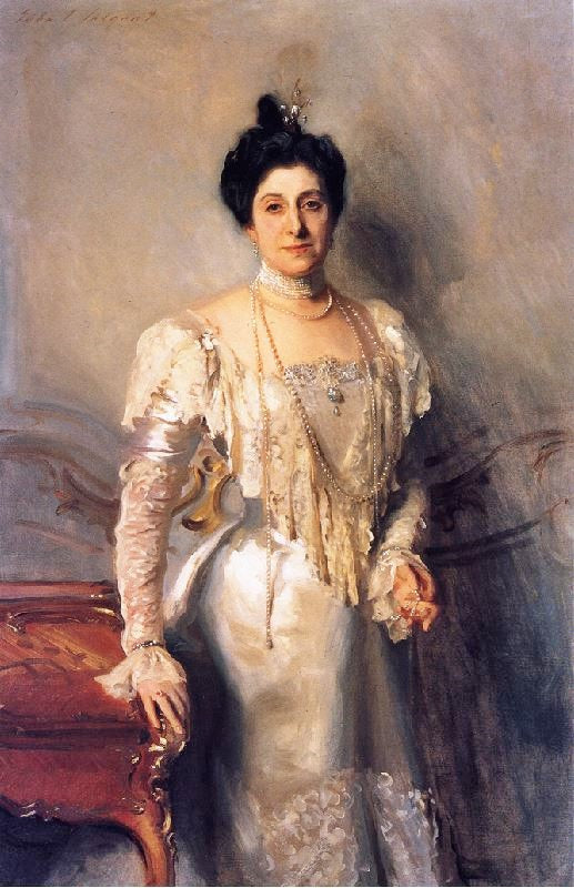 Mrs. Asher Wertheimer, Flora Joseph by John Singer Sargent
