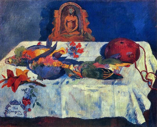 Still Life With Parrots by Paul Gauguin