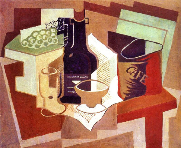 The Bag Of Coffee by Juan Gris