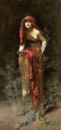 Priestess Of Delphi, 1891 by John Maler Collier