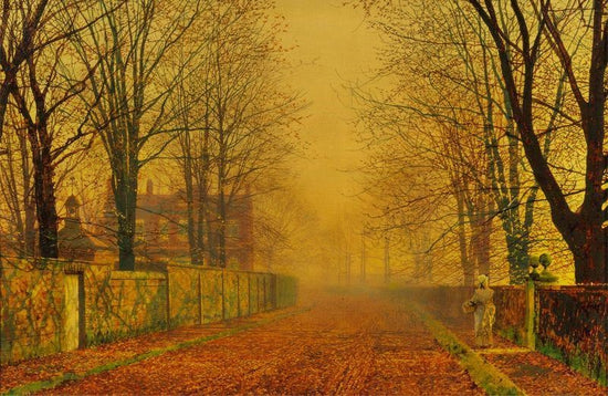 Evening Glow by John Atkinson Grimshaw