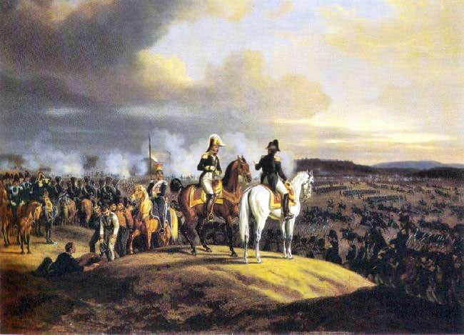 Eugène De Beauharnais And Napoleon In Russia by Albrecht Adam