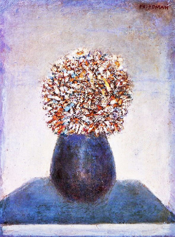 Still Life In Old Iron Crock by Arnold Friedman