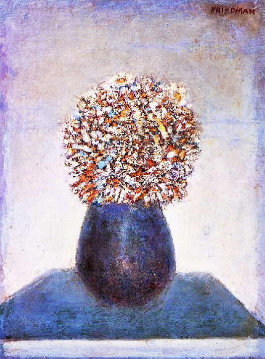 Still Life In Old Iron Crock by Arnold Friedman